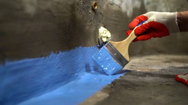 Commercial Emergency Waterproofing project at a Clio, MI business property by SJ Waterproofing Pros